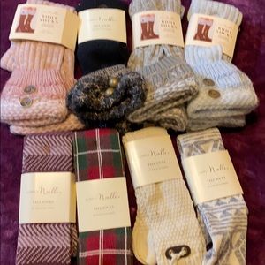 Bundle of boot/tall socks